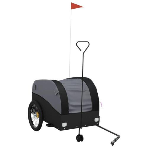 Cykelanhænger 45 kg jern sort