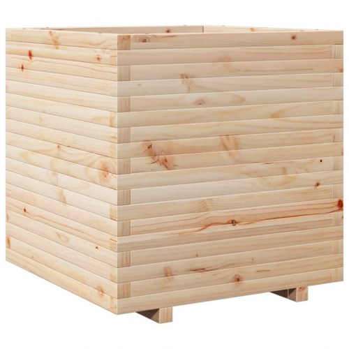 Plantekasse 70x70x72 cm massivt fyrretræ