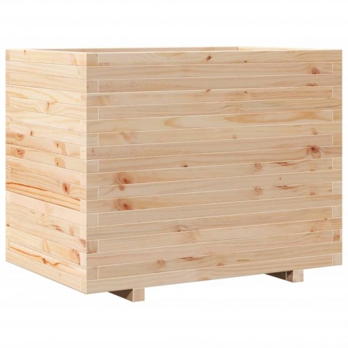 Plantekasse 90x60x72 cm massivt fyrretræ
