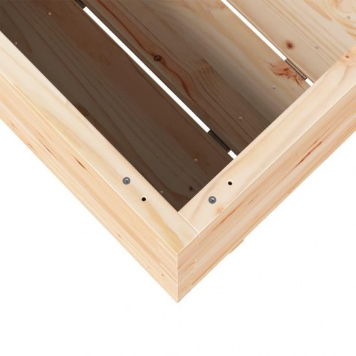 Plantekasse 90x60x72 cm massivt fyrretræ
