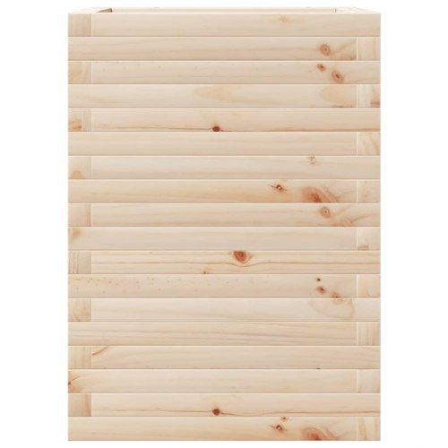 Plantekasse i massivt fyrretræ - 50 x 50 x 68,5 cm