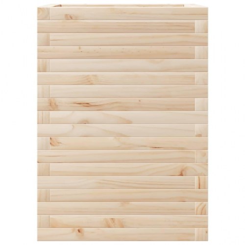 Plantekasse i massivt fyrretræ - 50 x 50 x 68,5 cm
