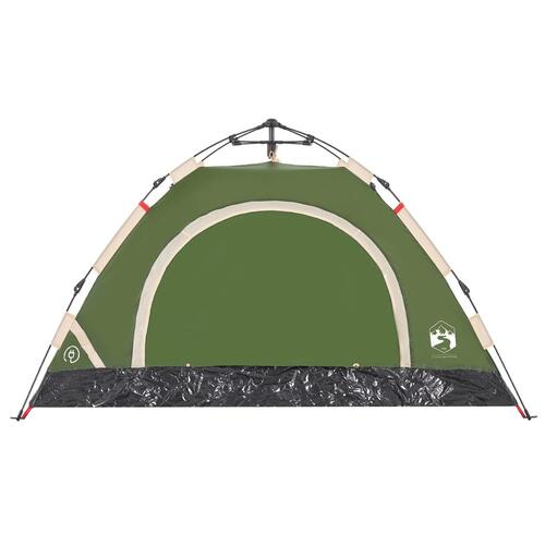 2-personers campingtelt vandafvisende quick-release grøn