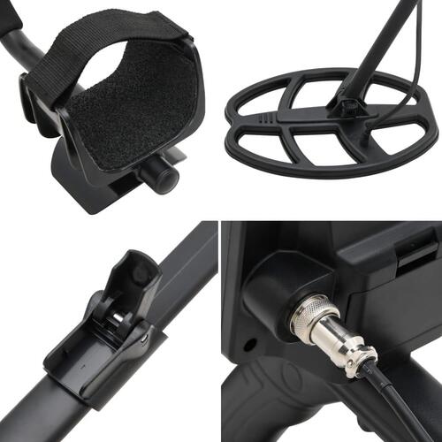 Metaldetektor 20 cm søgedybde LCD-display