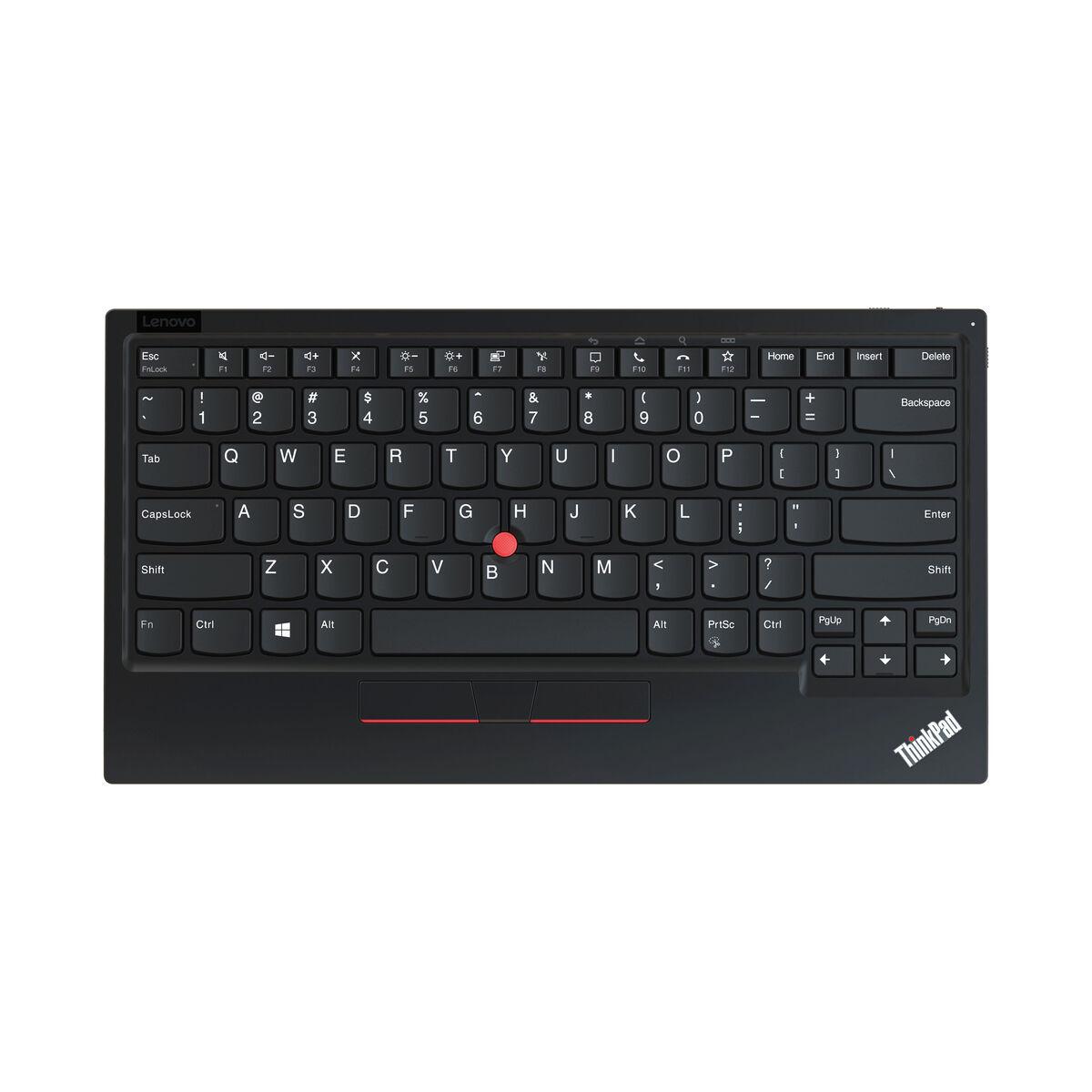 Bluetooth-tastatur Lenovo ThinkPad Trackpoint II Sort Spansk qwerty