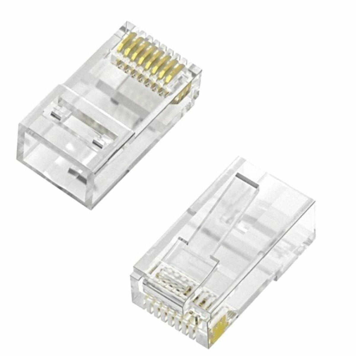 Aisens RJ45-stik Cat6 (U/UTP) - 50 stk., gennemsigtig