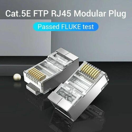 RJ45-stik Vention IDAR0-50 Sølvfarvet