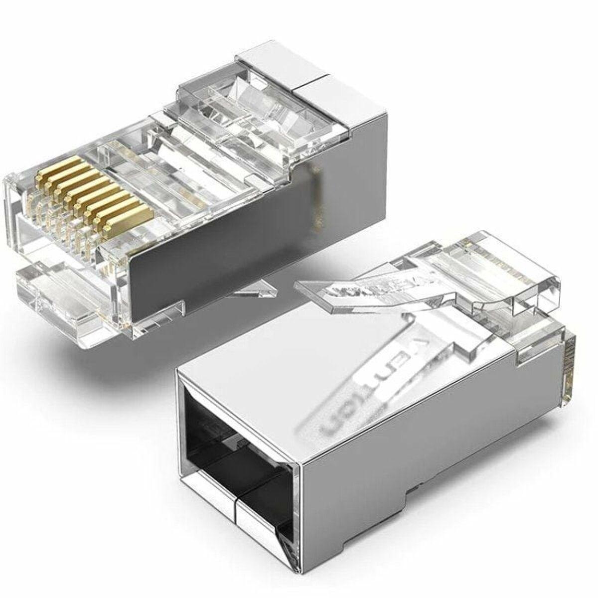Vention RJ45-stik Cat6 F/UTP - 100 stk., sølvfarvet