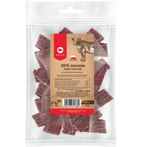 Hundesnack Maced Oksekød 500 g