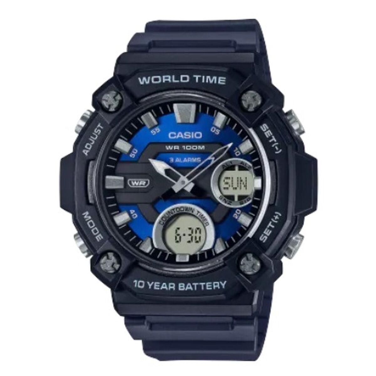 Casio herreur OVERSIZE 10 Year Battery, Ø 52 mm