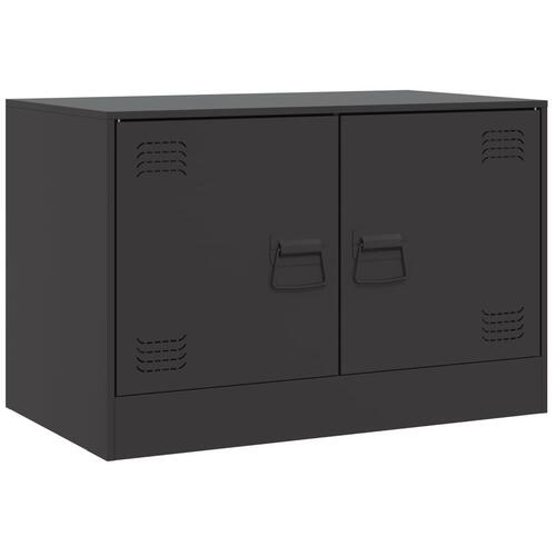 Tv-borde 2 stk. 67x39x44 cm stål sort