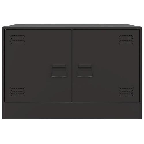 Tv-borde 2 stk. 67x39x44 cm stål sort