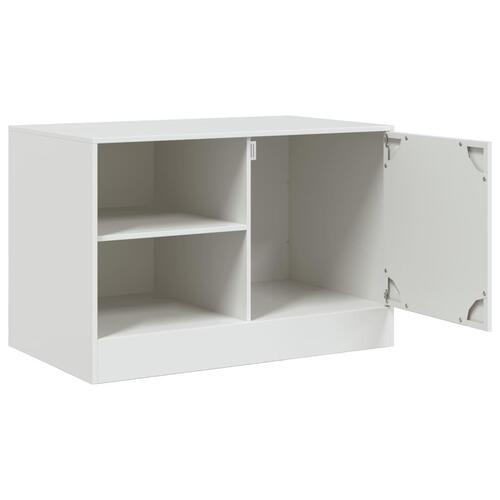 Tv-borde 2 stk. 67x39x44 cm stål hvid
