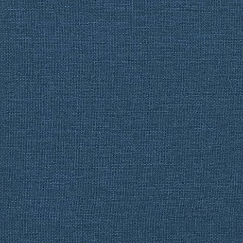 Seng med madras 140x190 cm stof blå