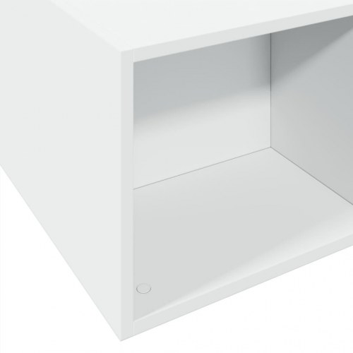 Sengestel 120x200 cm konstrueret træ hvid