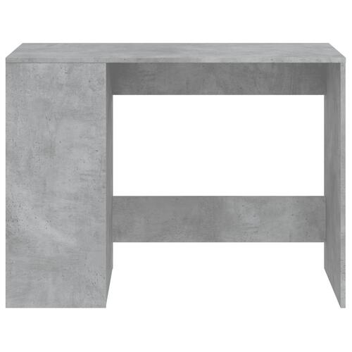 Skrivebord 102x50x75 cm konstrueret træ betongrå