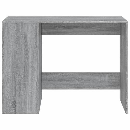 Skrivebord 102x50x75 cm konstrueret træ grå sonoma-eg