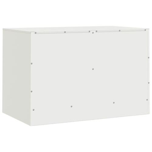 Tv-borde 2 stk. 67x39x44 cm stål hvid