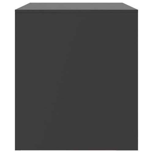 Tv-borde 2 stk. 67x39x44 cm stål sort