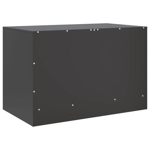 Tv-borde 2 stk. 67x39x44 cm stål sort