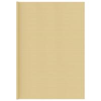 Telttæppe 400x800 cm HDPE beige