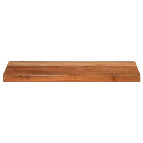 Bordplade 40x20x2,5 cm rektangulær massivt akacietræ