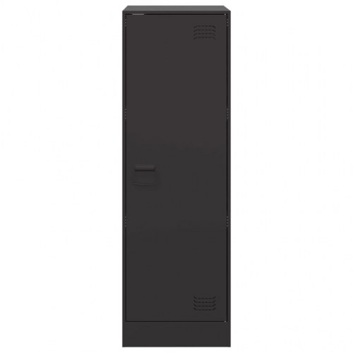 Skænk 34,5x39x107 cm stål sort