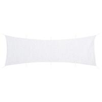 Camouflagenet 809x207 cm med opbevaringspose hvid