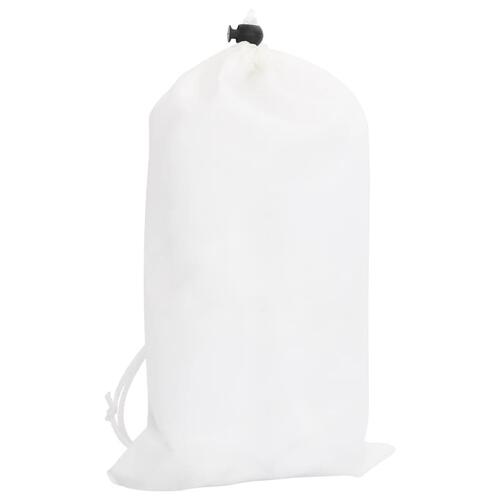 Camouflagenet 809x207 cm med opbevaringspose hvid