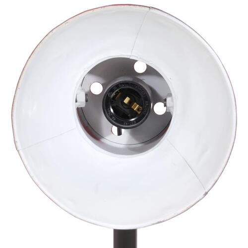 Skrivebordslampe 25 W 17x17x60 cm E27 rustik rød