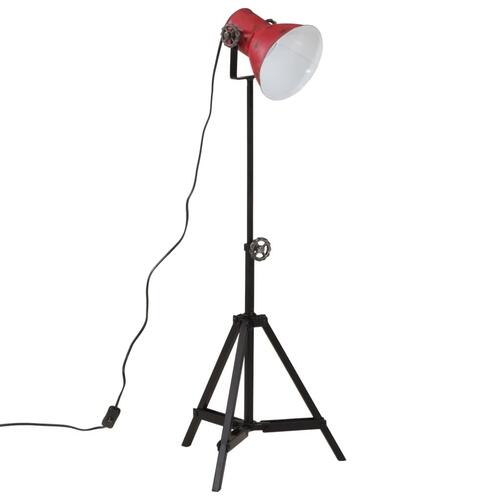 Gulvlampe 25 W 35x35x65/95 cm E27 rustik rød