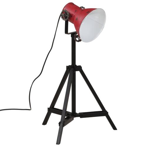 Gulvlampe 25 W 35x35x65/95 cm E27 rustik rød