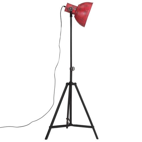 Gulvlampe 25 W 61x61x90/150 cm E27 rustik rød