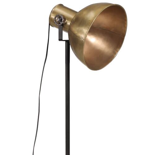Gulvlampe 61x61x90/150 cm 25 W E27 antik messingfarve