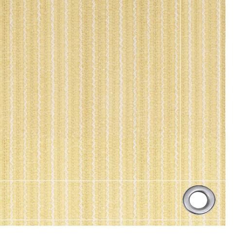 Telttæppe 250x200 cm HDPE beige