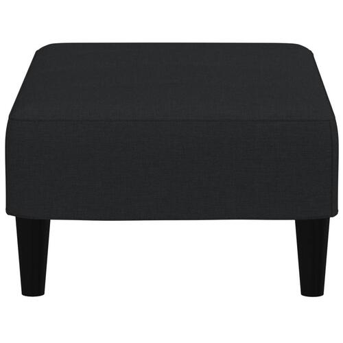 Fodskammel 77x55x31 cm velour sort