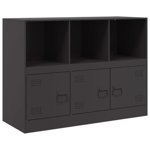 Skænk 99x39x73 cm stål sort