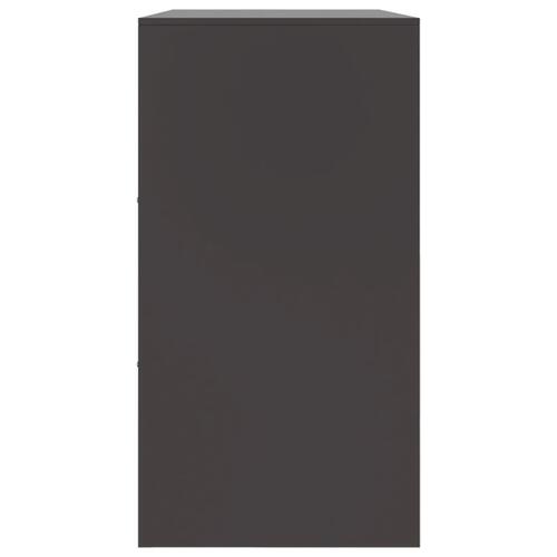 Skænk 99x39x73 cm stål sort