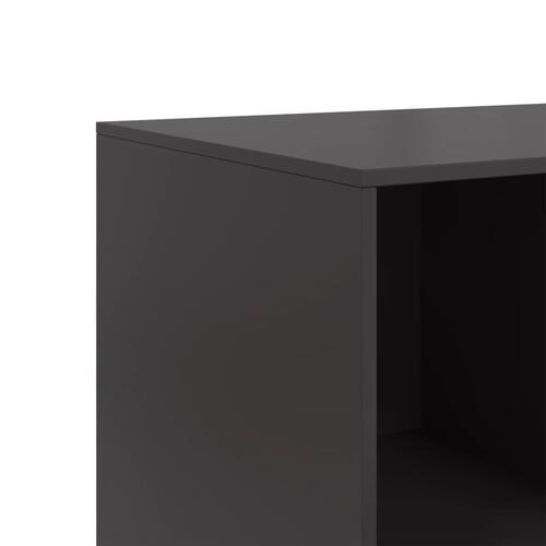 Skænk 99x39x73 cm stål sort