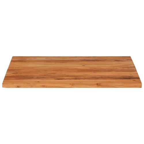 Bordplade 70x70x2,5 cm firkantet massivt akacietræ