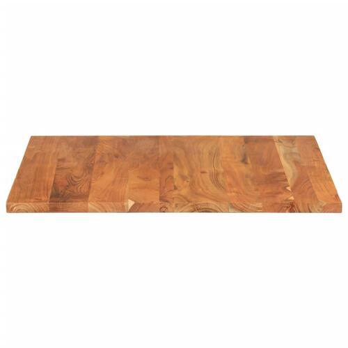 Bordplade 70x70x2,5 cm firkantet massivt akacietræ