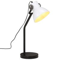 Skrivebordslampe 25 W 17x17x60 cm E27 hvid