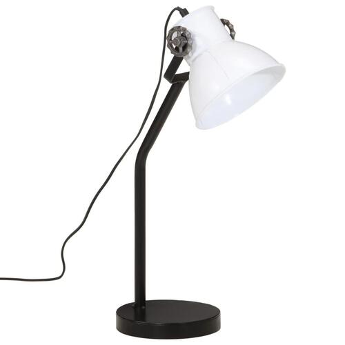 Skrivebordslampe 25 W 17x17x60 cm E27 hvid
