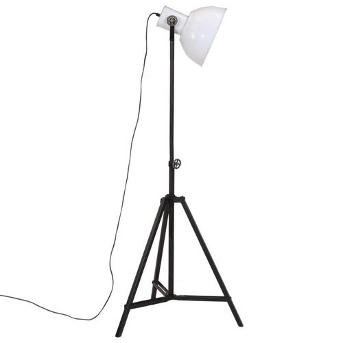 Gulvlampe 61x61x90/150 cm 25 W E27 hvid