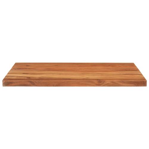 Bordplade 90x80x3,8 cm rektangulær massivt akacietræ