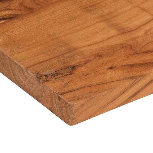 Bordplade 90x80x3,8 cm rektangulær massivt akacietræ