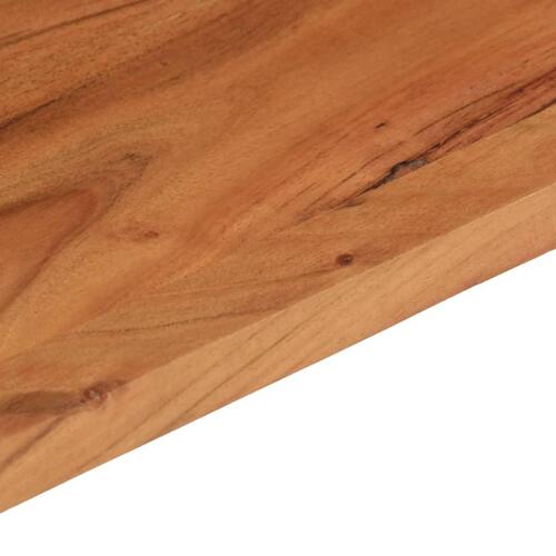 Bordplade 70x40x2,5 cm rektangulær massivt akacietræ