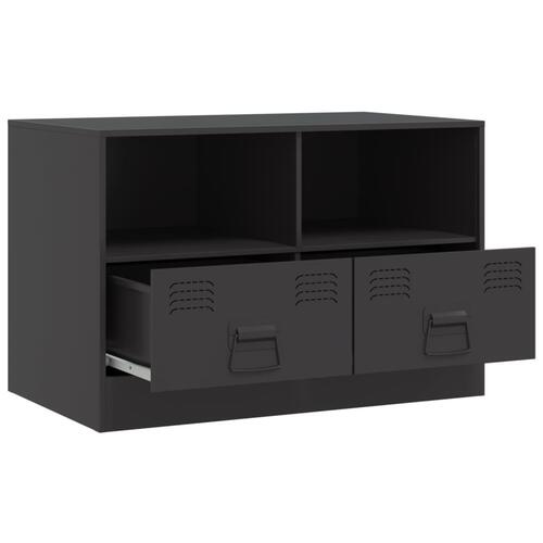 Tv-borde 2 stk. 67x39x44 cm stål sort