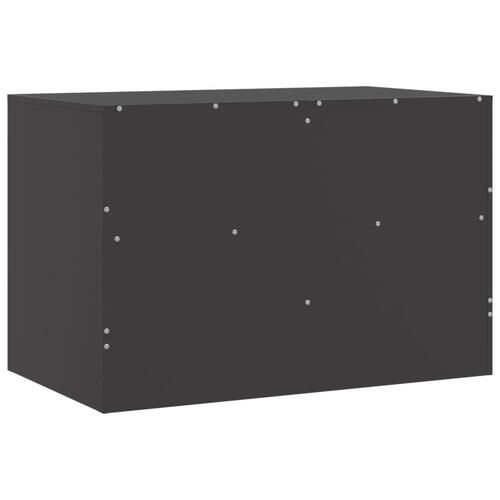 Tv-borde 2 stk. 67x39x44 cm stål sort