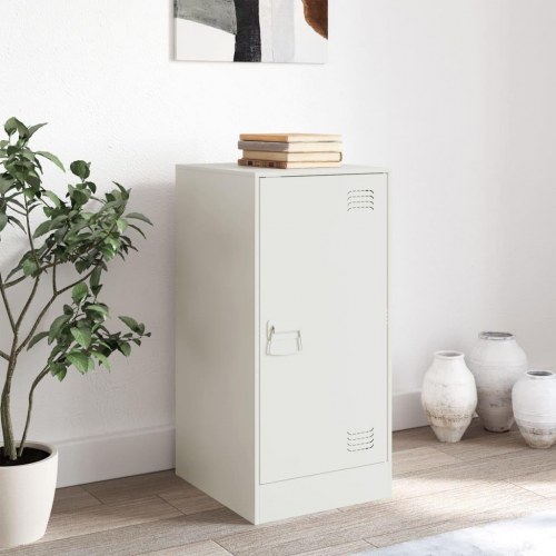 Skænk 34,5x39x73 cm stål hvid